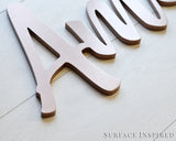 Wooden Name Signs Custom Wooden Letters Laser Cut Wooden Sign