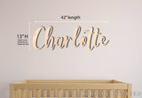 Wooden Name Signs Custom Wooden Letters Laser Cut Wooden Sign
