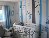 Tree Wall Decals - Modern Forest Tree Wall Decals