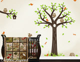 Baby Nursery Wall Decals Tree Branch With Animal Wall Decal