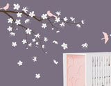 Nursery Wall Decals Contemporary Blossom Branch Vinyl Wall Decal