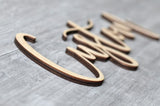 Wooden Name Signs Custom Wooden Letters Laser Cut Wooden Sign