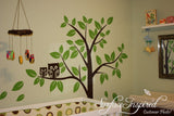 Nursery Wall Decals Baby Owl Tree Wall Decal
