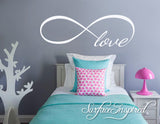 Love Infiniti Vinyl Wall Decal Art