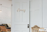 Wooden Name Signs Custom Wooden Letters Laser Cut Wooden Sign